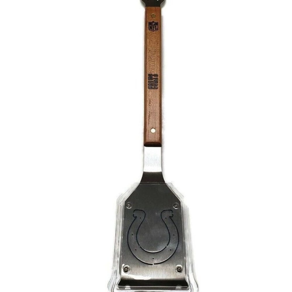 NFL Indianapolis Colts The Sportula Grilling Bottle Opener Bristle Brush Spatula